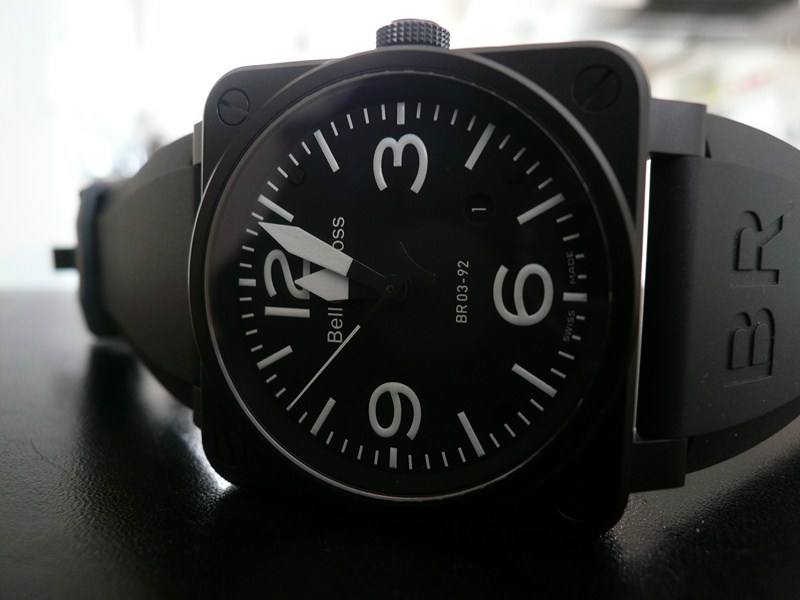 BELL & ROSS BR03-92 CARBON
 	 
