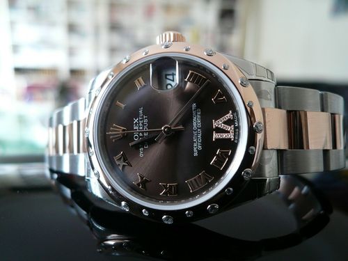 ROLEX DATEJUST INTERMEDIAIRE OR ET ACIER