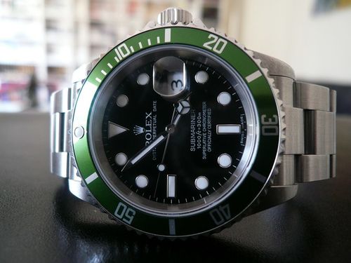 ROLEX SUBMARINER DATE LUNETTE VERTE