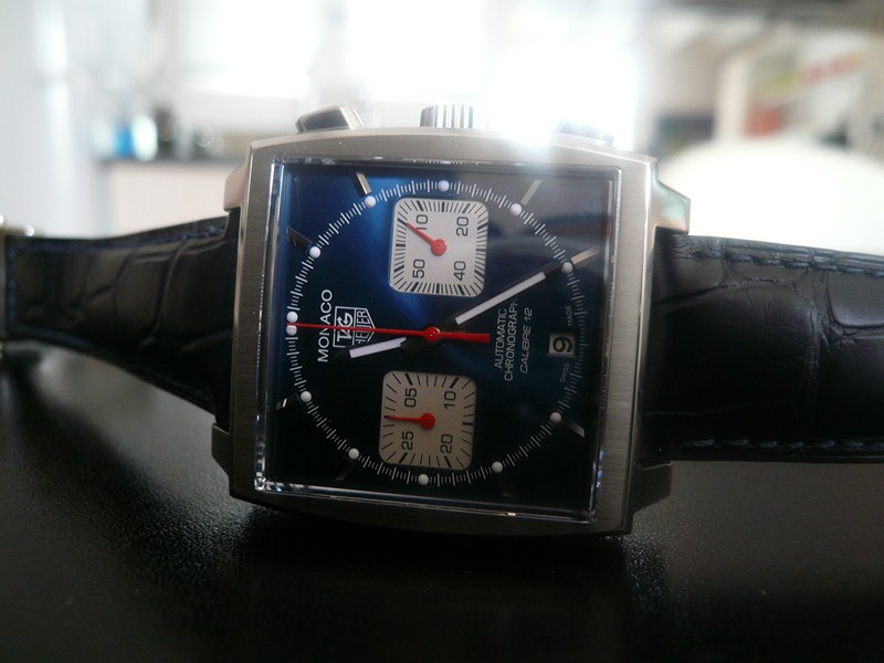 TAG HEUER MONACO CALIBRE 12
 	 
