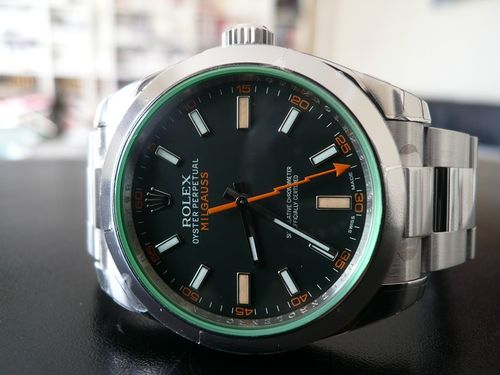 ROLEX MILGAUSS GLACE VERTE