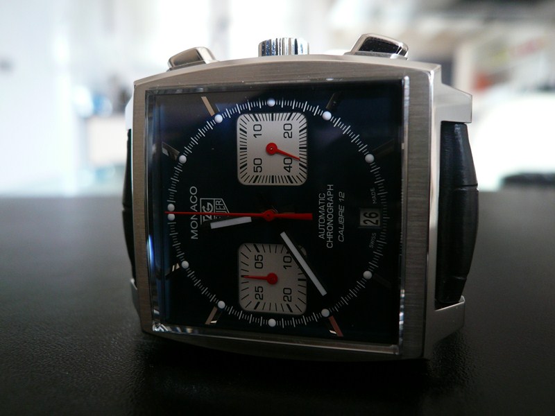 TAG HEUER MONACO CALIBRE 12
 	 
