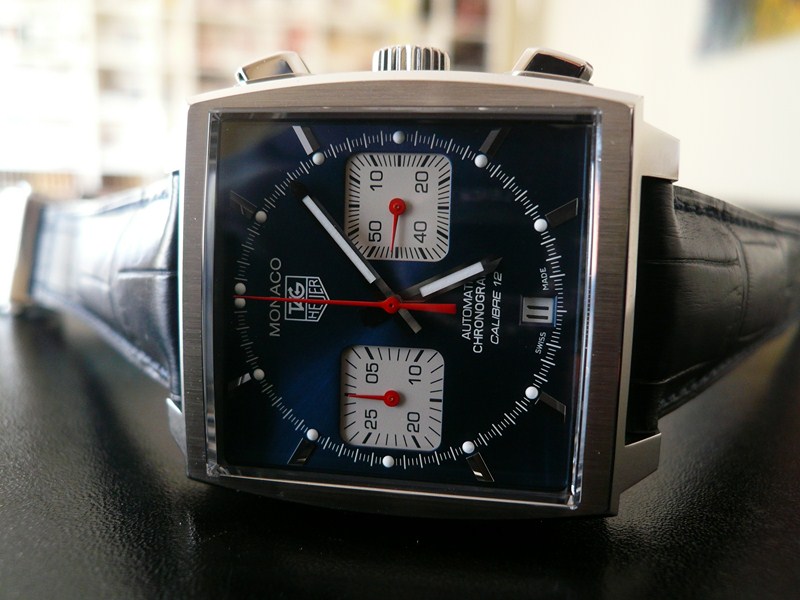 TAG HEUER MONACO CALIBRE 12
 	 
