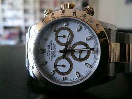 ROLEX DAYTONA OR ET ACIER