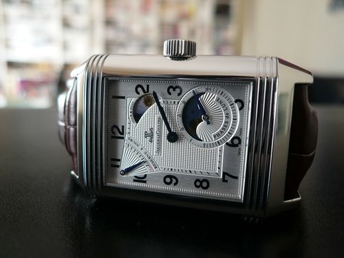 JAEGER LECOULTRE REVERSO GRANDE SUN MOON