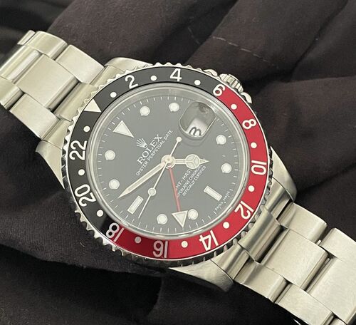 ROLEX GMT-MASTER II COKE CAL. 3186  'COLUMBINE'