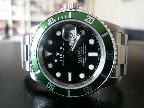 ROLEX SUBMARINER DATE LUNETTE VERTE