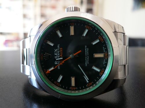 ROLEX MILGAUSS GLACE VERTE