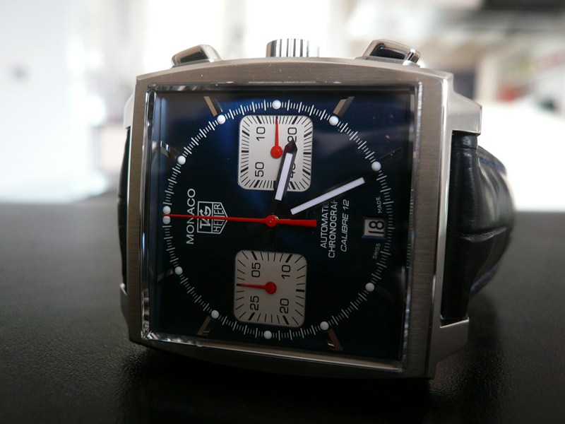 TAG HEUER MONACO CALIBRE 12
 	 
