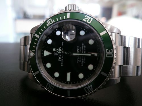 ROLEX SUBMARINER DATE LUNETTE VERTE