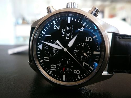 IWC MONTRE D'AVIATEUR CHRONO-AUTOMATIC