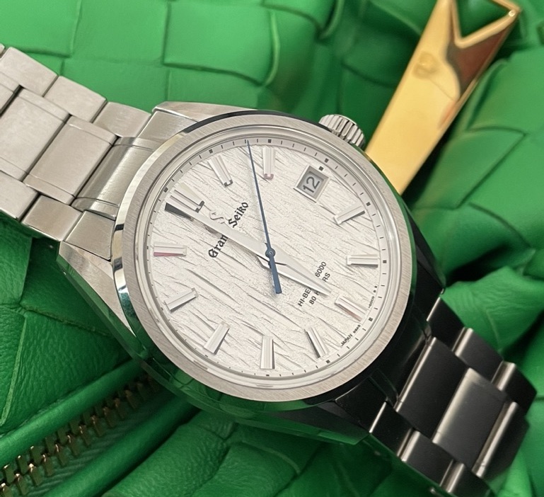 GRAND SEIKO HI-BEAT WHITE BIRCH