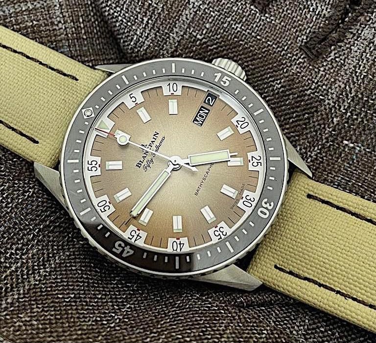 BLANCPAIN FIFTY FATHOMS BATHYSCAPHE DESERT