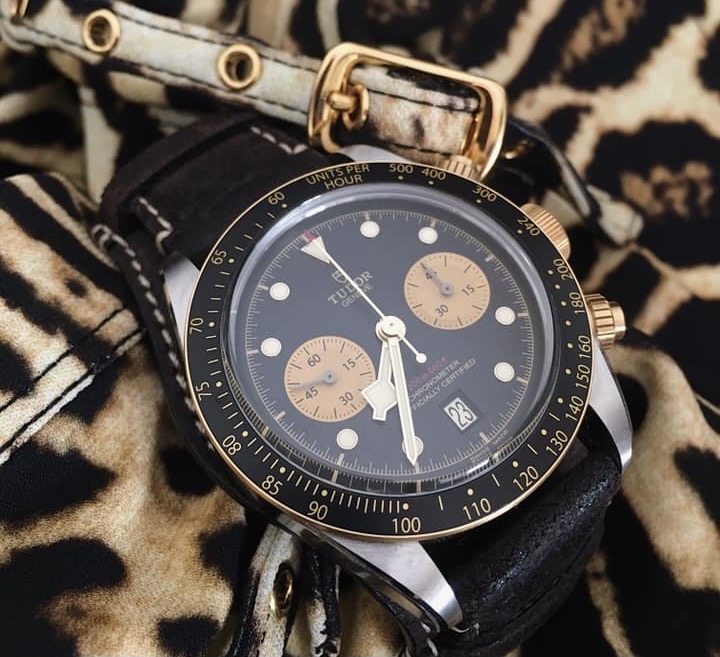 TUDOR BLACK BAY CHRONO S&G