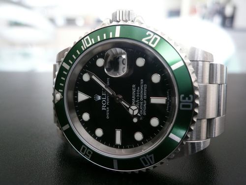 ROLEX SUBMARINER DATE LUNETTE VERTE