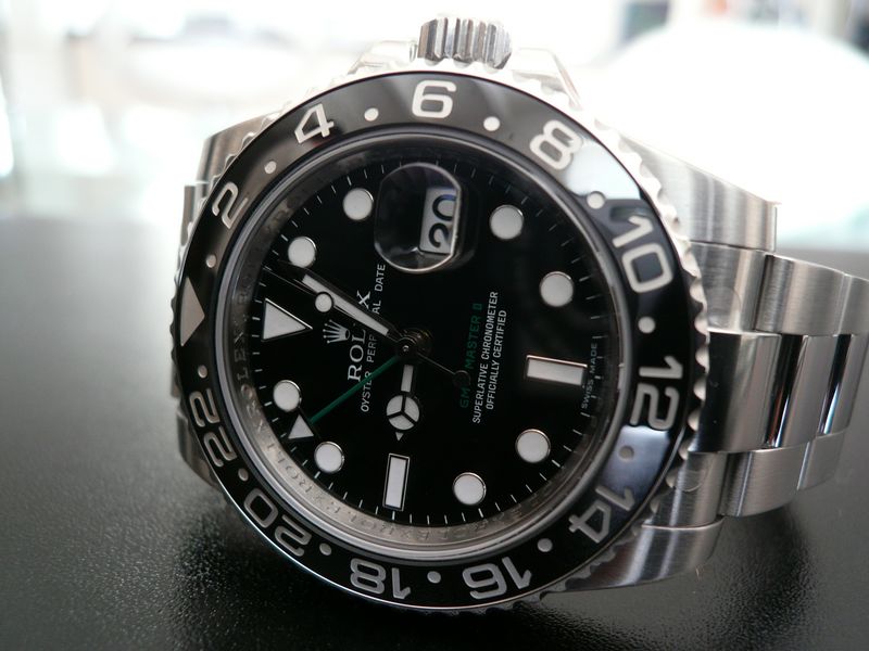 ROLEX GMT MASTER II NOUVEAU MODELE
 	 
