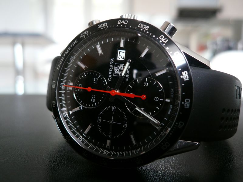 TAG HEUER CARRERA TACHYMETER RACING
 	 
