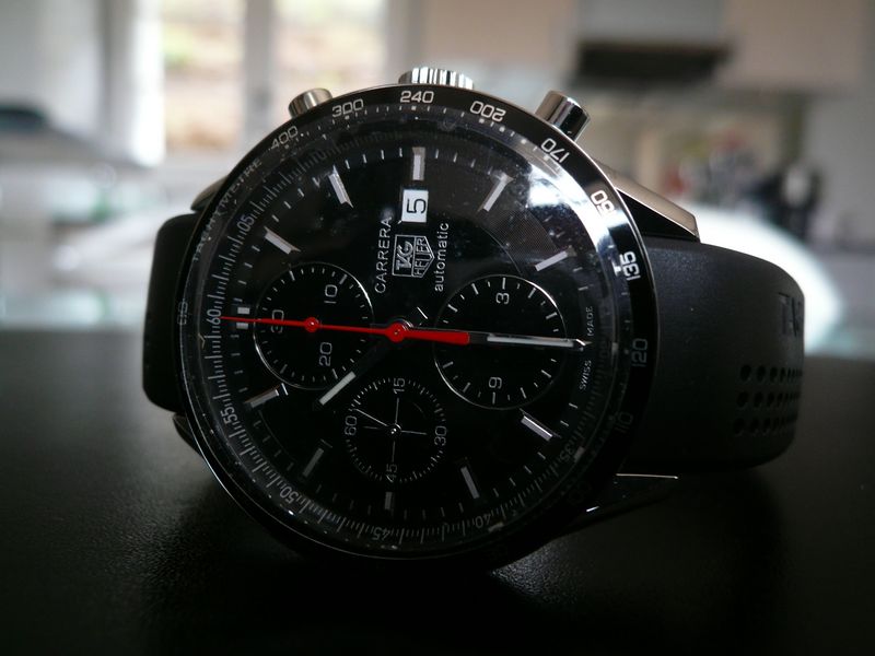 TAG HEUER CARRERA TACHYMETER RACING
 	 
