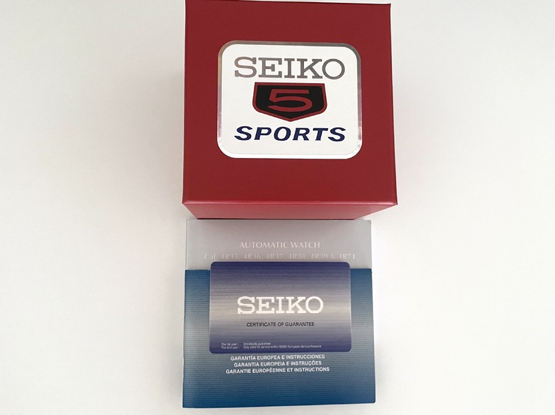 photo n°4 : SEIKO 5 SPORTS 55th ANNIVERSARY LIMITED EDITION