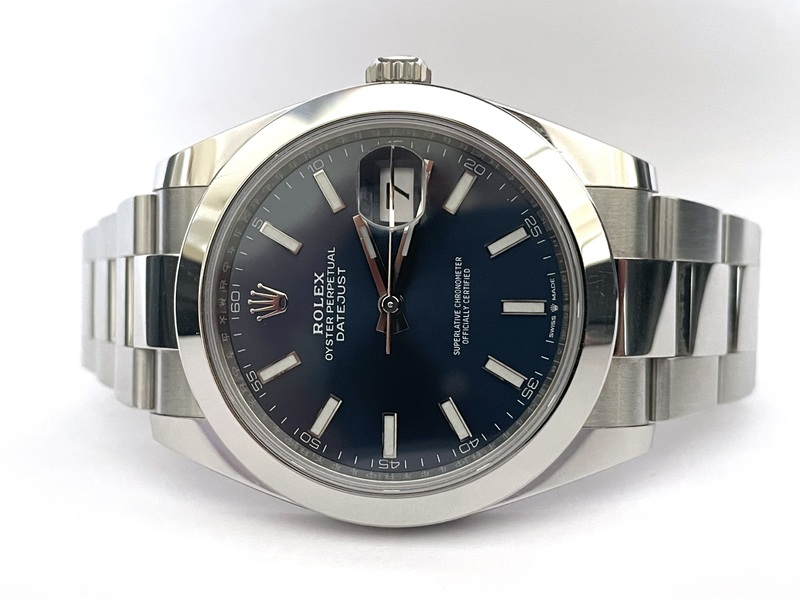 photo n°2 : ROLEX DATEJUST 41 BLUE DIAL