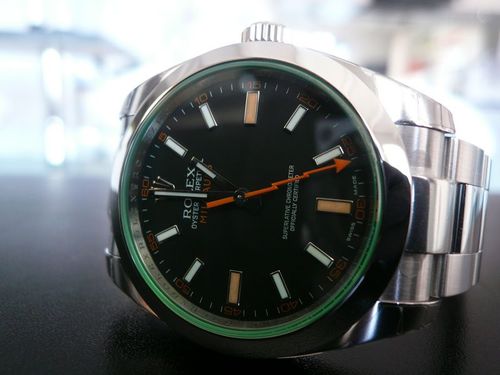 ROLEX MILGAUSS GLACE VERTE