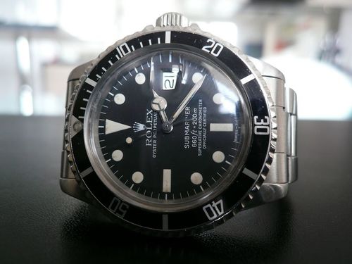 ROLEX SUBMARINER DATE PLEXI VINTAGE