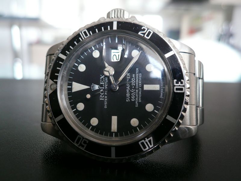 ROLEX SUBMARINER DATE PLEXI VINTAGE
 	 
