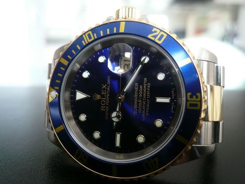 ROLEX SUBMARINER DATE OR ET ACIER