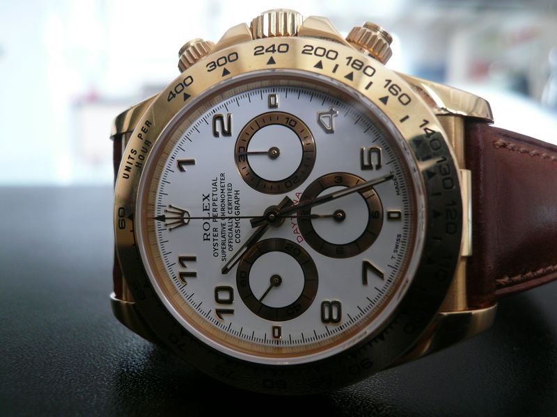 ROLEX DAYTONA ZENITH OR JAUNE
 	 
