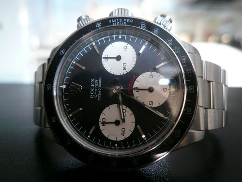 ROLEX DAYTONA PLEXI ACIER VINTAGE