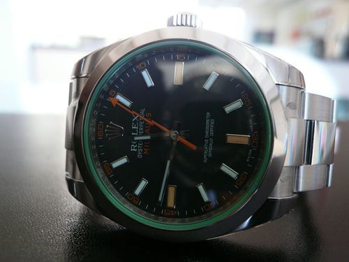 ROLEX MILGAUSS GLACE VERTE