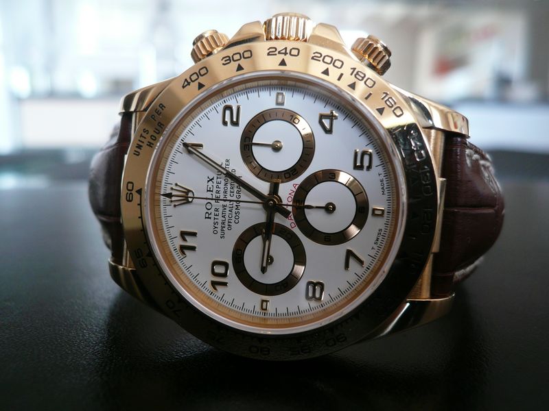 ROLEX DAYTONA ZENITH OR JAUNE
 	 
