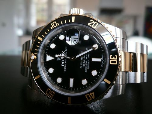 ROLEX SUBMARINER DATE OR ET ACIER CERAMIQUE