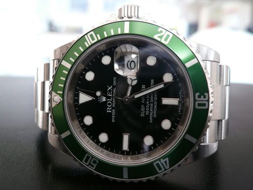 ROLEX SUBMARINER DATE LUNETTE VERTE