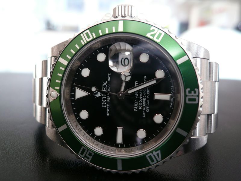 ROLEX SUBMARINER DATE LUNETTE VERTE
 	 
