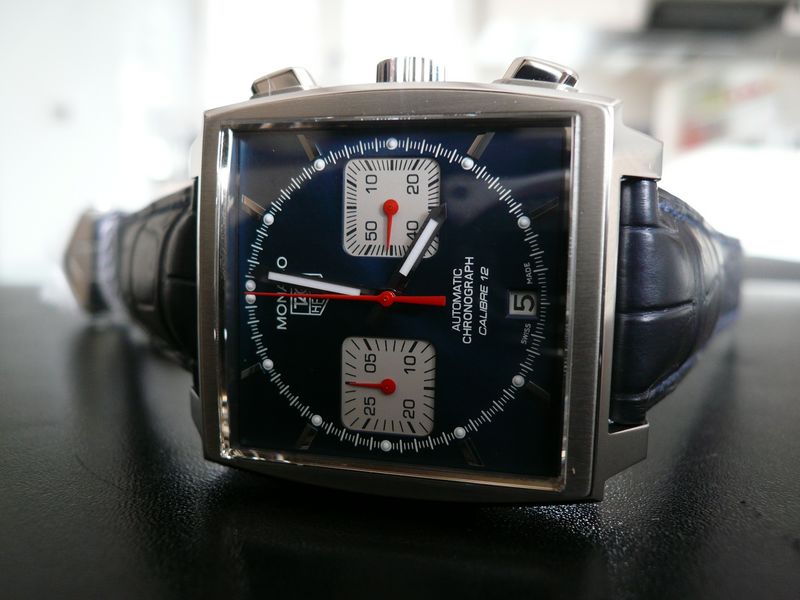 TAG HEUER MONACO CALIBRE 12
 	 
