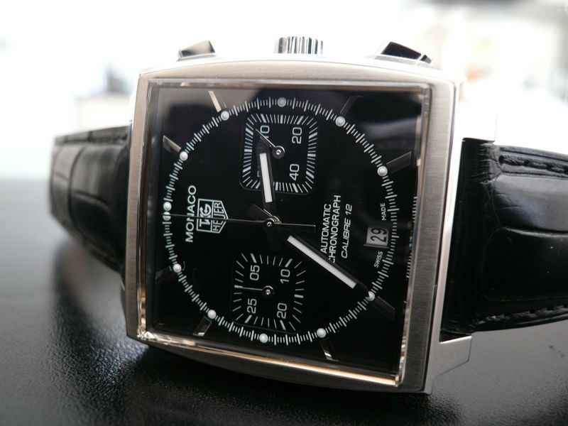 TAG HEUER MONACO CALIBRE 12
 	 
