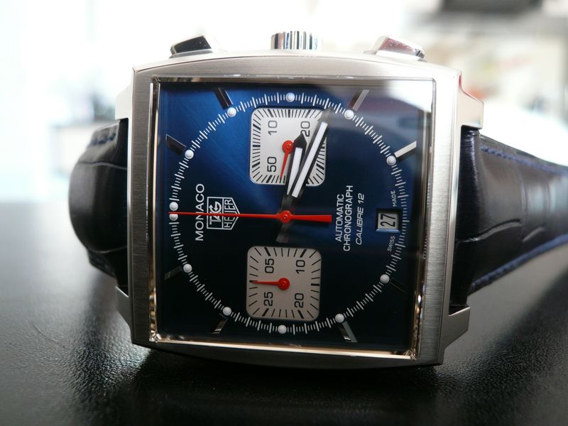 TAG HEUER MONACO CALIBRE 12
 	 
