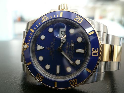 ROLEX SUBMARINER DATE OR ET ACIER CERAMIQUE