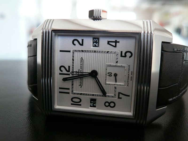 JAEGER LECOULTRE REVERSO SQUADRA HOMETIME
 	 
