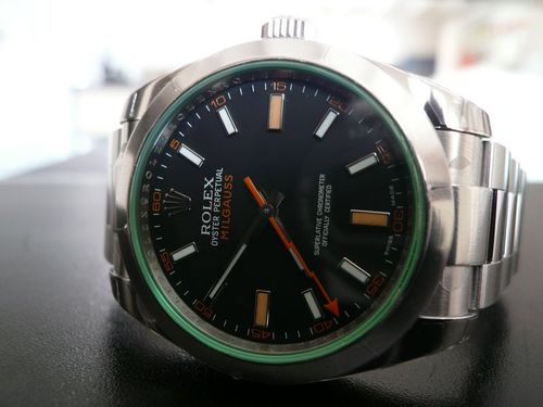 ROLEX MILGAUSS GLACE VERTE