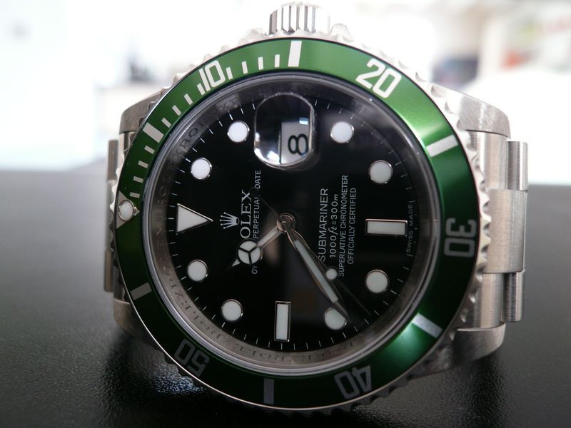 ROLEX SUBMARINER DATE LUNETTE VERTE
 	 
