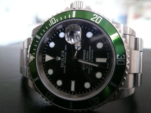 ROLEX SUBMARINER DATE LUNETTE VERTE