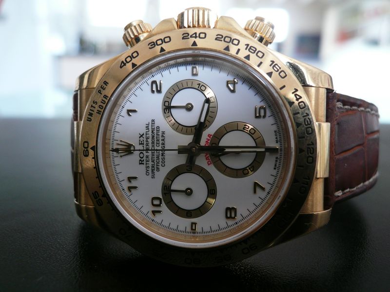 ROLEX DAYTONA OR JAUNE Nos pi ces vendues