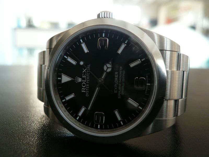 ROLEX EXPLORER 39 mm
 	 
