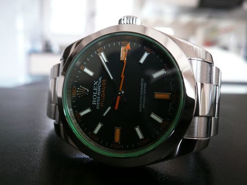 ROLEX MILGAUSS GLACE VERTE