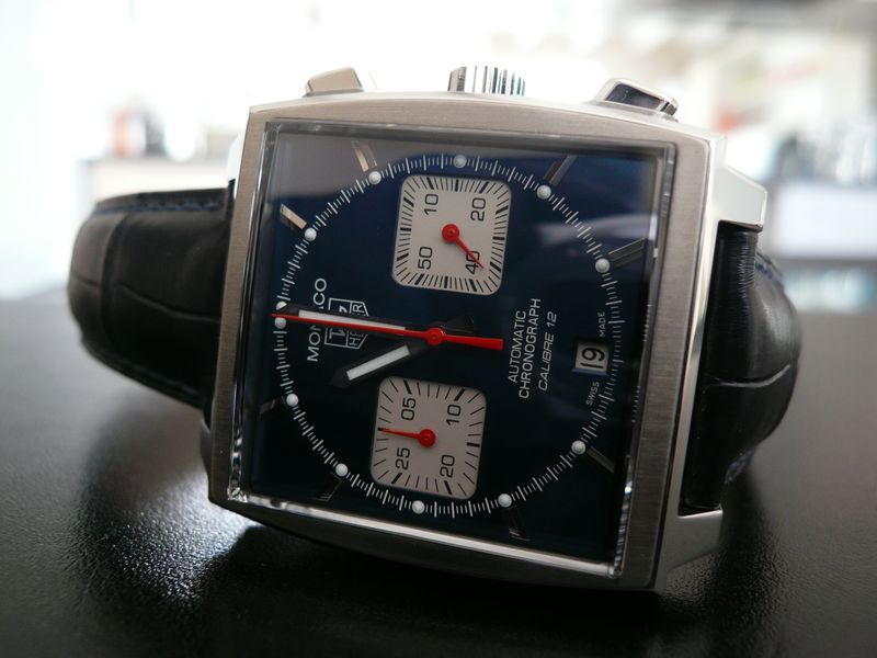 TAG HEUER MONACO CALIBRE 12
 	 
