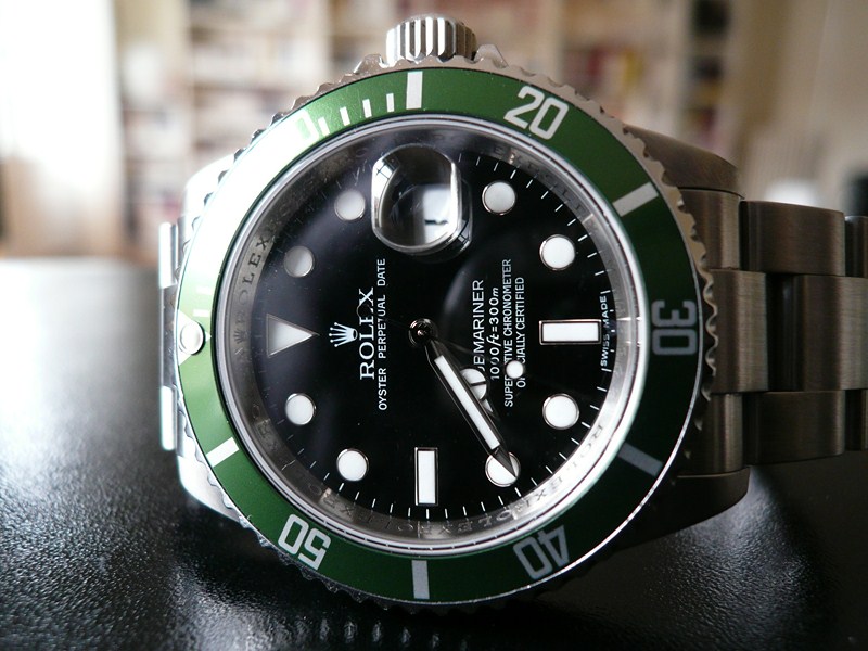 ROLEX SUBMARINER DATE LUNETTE VERTE
 	 
