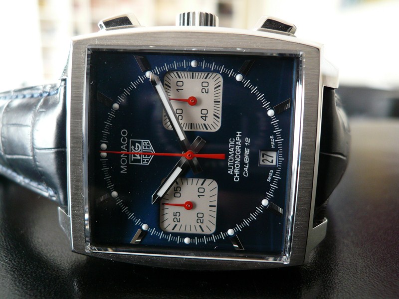 TAG HEUER MONACO CALIBRE 12
 	 
