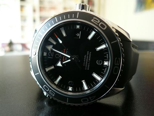 OMEGA SEAMASTER PLANET OCEAN 45,5 LUNETTE CERAMIQUE